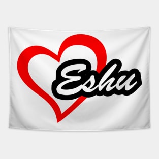 Heart Eshu Elegua Tapestry