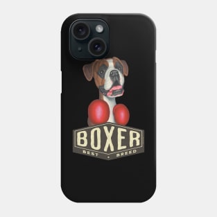 Boxing Boxer Dog Hexagon Sign Phone Case