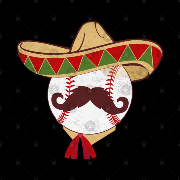 Cinco De Mayo - Baseball Mexican Sombrero by WildFoxFarmCo