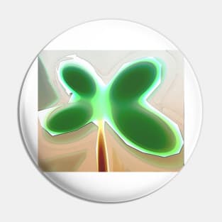 Clover Cutout Pin