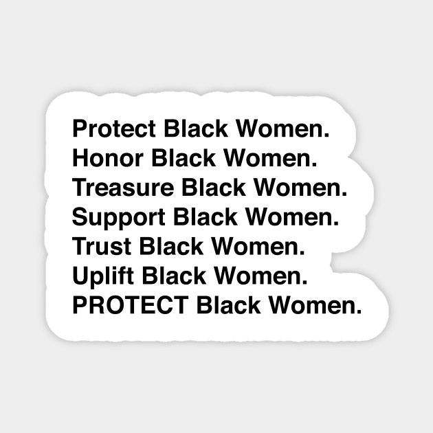 BLACK WOMEN Magnet by TheCosmicTradingPost