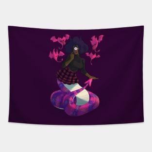 Cyclops Heart Eyes Tapestry