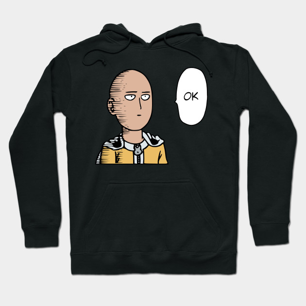 Wallpaper One Punch Man Ok Face One Punch Man Sweat A Capuche Teepublic Fr HD