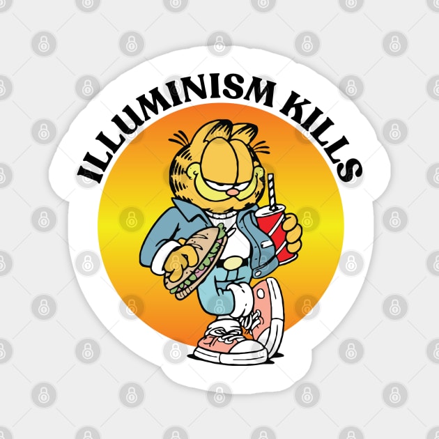 ILLUMINISM KILLS Magnet by Greater Maddocks Studio