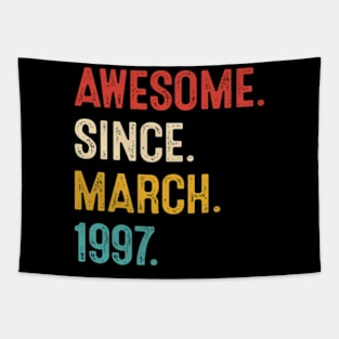 march 1997 vintage birthday retro Tapestry