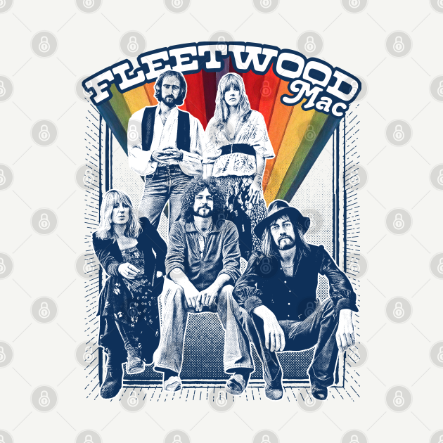 Fleetwood Mac Retro Aesthetic Design - Fleetwood Mac - Tote