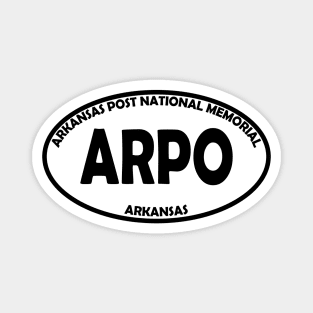 Arkansas Post National Memorial oval Magnet