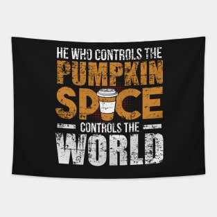 He Who Controls the Pumpkin Spice Controls the World Tapestry