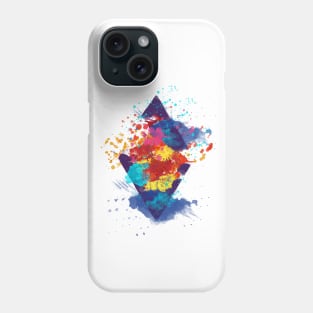 Diamond splatters Phone Case