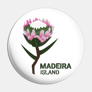 Madeira Island - Protea Pin