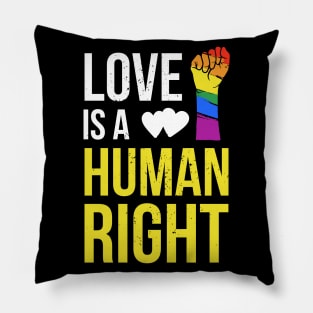 Love is a Human Right Pillow