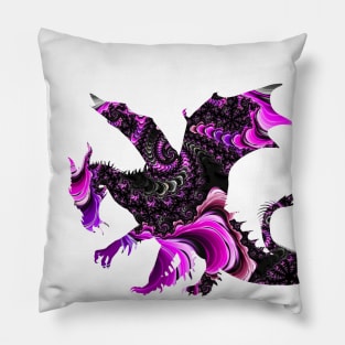 “Fractal Dragon” Pillow