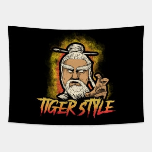 Tiger Style Tapestry