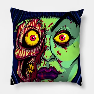 Zombie Grrrl Pillow