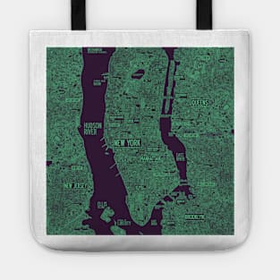 cool new york city map Tote