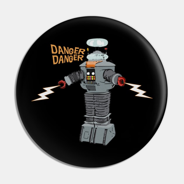 B9 Robot Pin by DesignCat