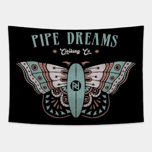 Butterfly surf design Tapestry