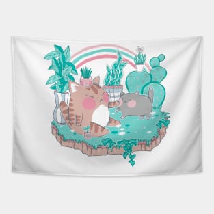 Catnip Island Tapestry