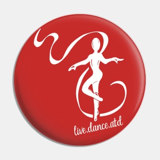 ATD dancer girl & tag line Pin