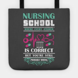 Nursing School Problems Tote