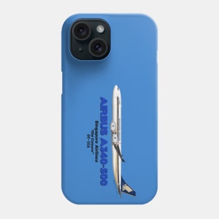 Airbus A340-500 - Singapore Airlines "Old Colours" Phone Case