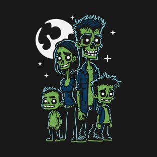 Zombie Family - 1 T-Shirt