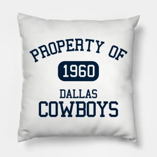 Property of Dallas Cowboys Pillow