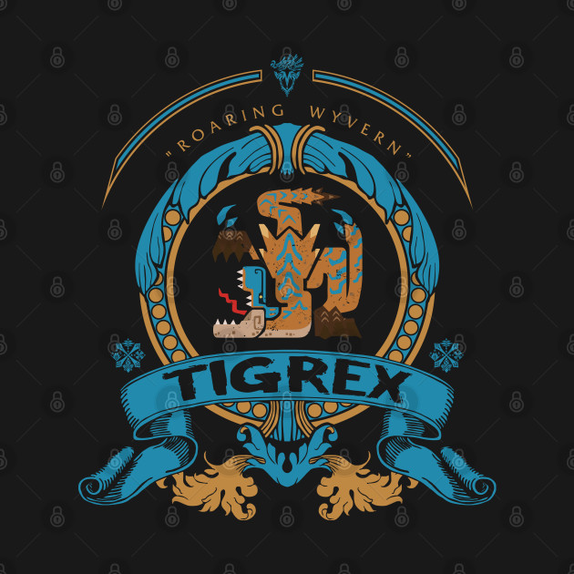 Disover TIGREX - CREST - Monster Hunter World - T-Shirt