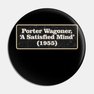 Porter Wagoner vintage #1 Pin