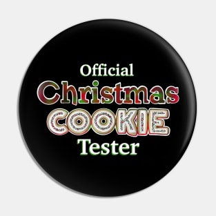 Official Christmas COOKIE Tester Pin