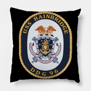 USS Bainbridge (DDG-96) wo Txt Pillow