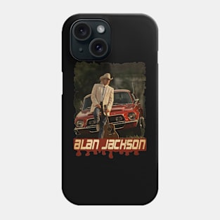 Alan Jackson Vintage Phone Case