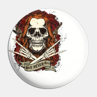 Rock never dies! Pin