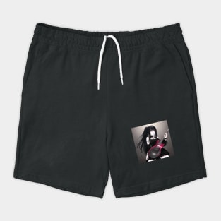 rock girl guitar lover Shorts