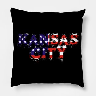 Kansas city USA Pillow