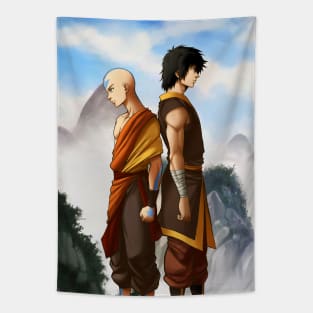 The monk and the prince Tapestry