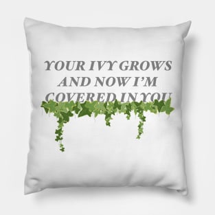 Ivy Taylor Swift Lyric Art Pillow