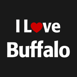 I Love Buffalo New York T-Shirt