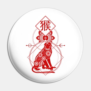 Chinese, Zodiac, Monkey, Astrology, Star sign Pin