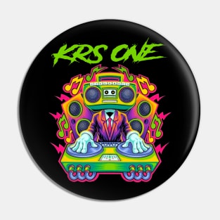 KRS-ONE RAPPER Pin