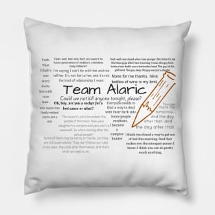 Team Alaric Pillow