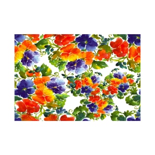 Colorful cute flowers T-Shirt
