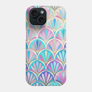 Glamorous Twenties Art Deco Pastel Pattern Phone Case