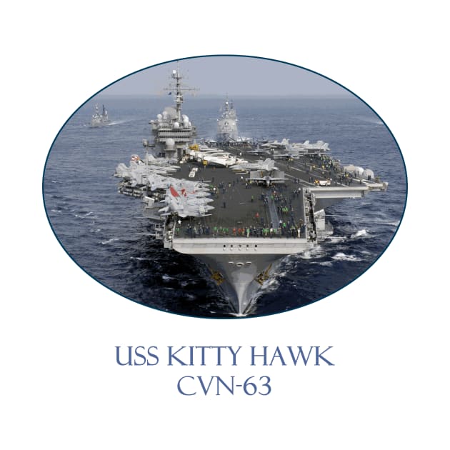 USS Kitty Hawk  CVN-63 by Naves