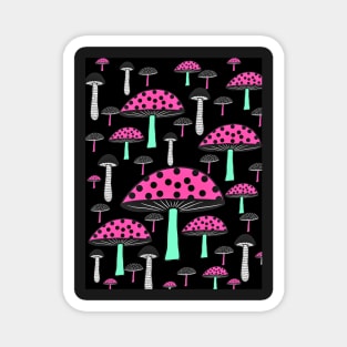 Dotty Mushrooms Magnet