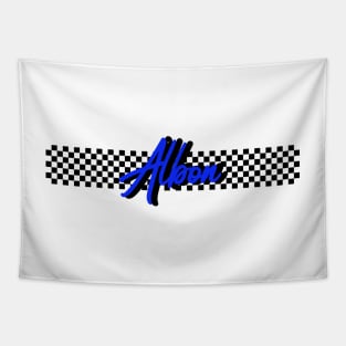 Race Flag Design 2 - Alex Albon Tapestry