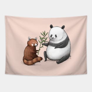 Panda Friends Tapestry