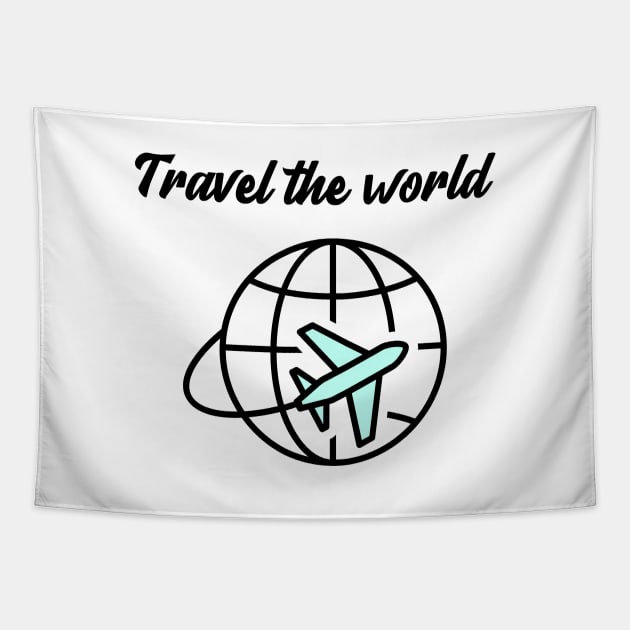 Travel the world Tapestry by Gluten Free Traveller