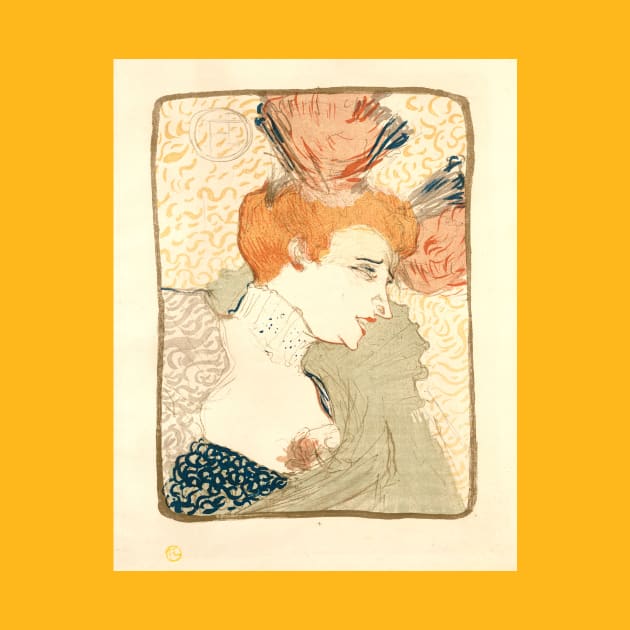 Henri de Toulouse Lautrec- Mademoiselle Marcelle Lender by SybaDesign