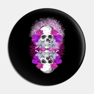 Duality Skulls Pin